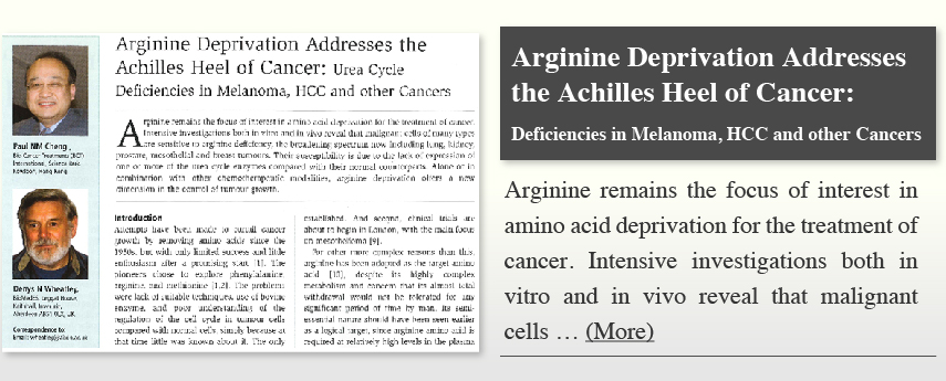 arginine deprivation